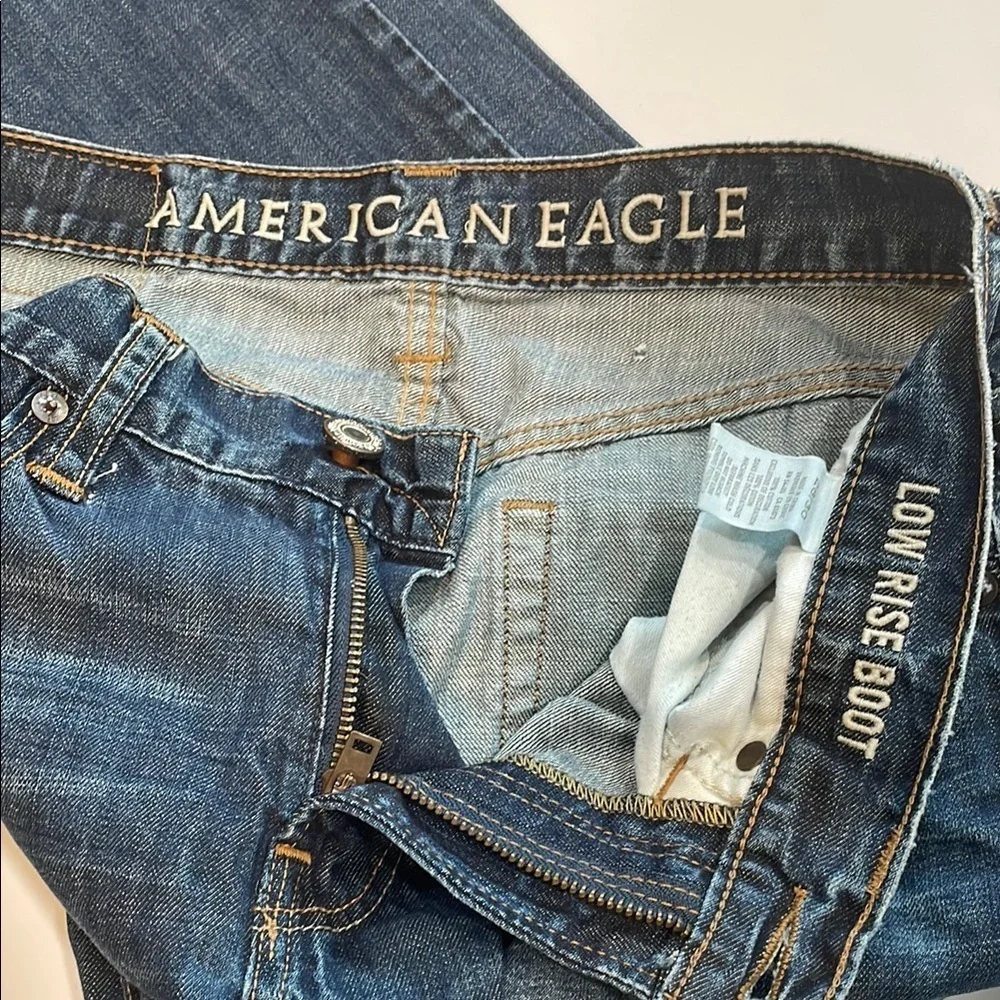 American Eagle Outfitters Blue Bootcut Jeans